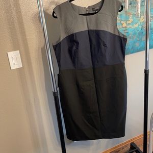 The Limited color block work dress